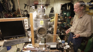 This chain smoking, gun loving guy built a nuclear reactor in his home